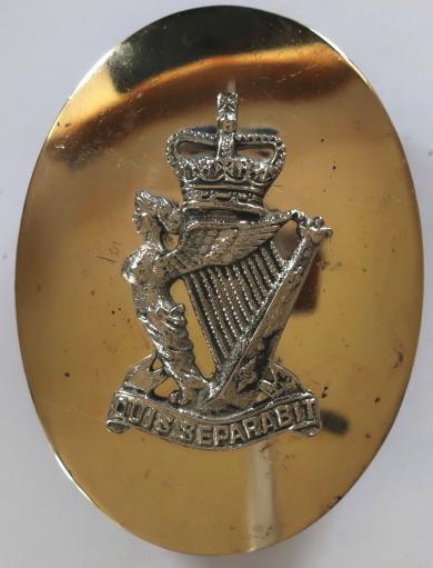 Royal Irish Hussars Victorian Pouch or belt badge