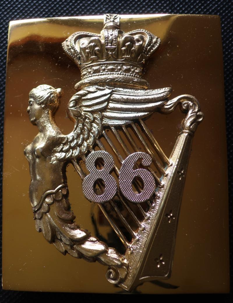 The Royal County Down Regiment Officers Shoulder Belt Plate
