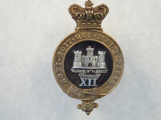 QVC Suffolk Regiment Officers Glengarry Badge