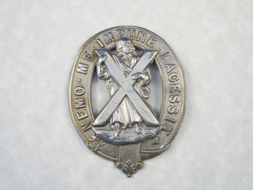 2nd Midlothian & Peebles Rifle Volunteers O/Rs Glengarry badge