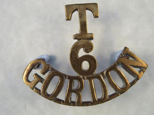 The Gordon Highlanders 6th Territorial Battalion
