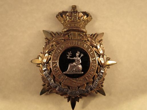 The Norfolk Regiment Officers QVC Home Service Helmet Plate