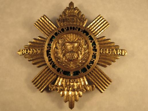 The Queens Bodyguard for Scotland Breast or belt badge.