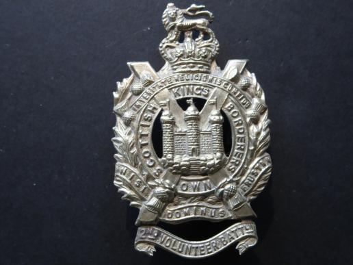 KOSB 2nd Volunteer Battalion O/Rs Glengarry badge QVC