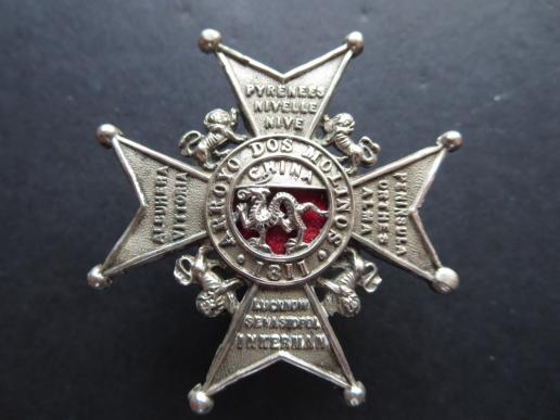 The Border Regiment NCOs Glengarry badge