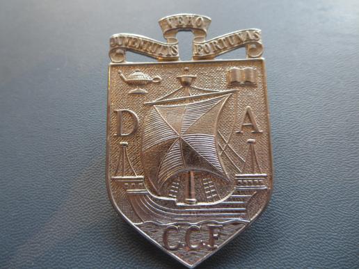 Dollar Academy Officers Combined Cadet Force Glengarry Badge