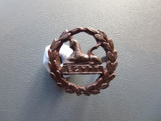WW1 The Gloucester Regiment Bronze Officers back badge