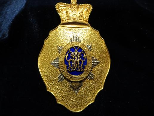 Grenadier Guards Officers King George 3rd  Belgic Shako Plate