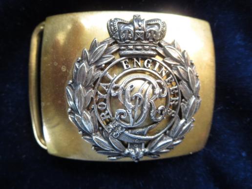 Victorian Royal Engineers Officers Waist Belt Plate