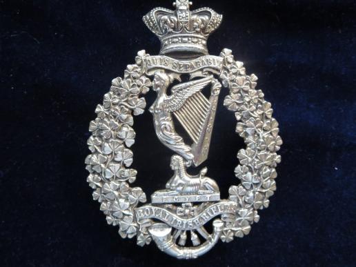 The Royal Irish Rifles Victorian Officers Shoulder Belt Badge