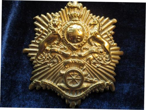 Royal Regiment of Artillery ORs Albert Shako Badge 1846-155