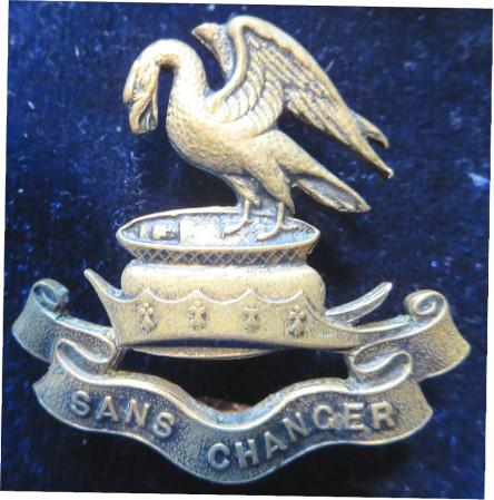 Liverpool Regiment WW1 officers badge