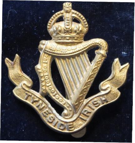 WW1 Tyneside Irish O/Rs Badge with Gaunt slider