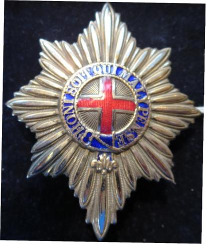 Victorian or Edwardian Coldstream Guards Senior NCOs Pagri Badge