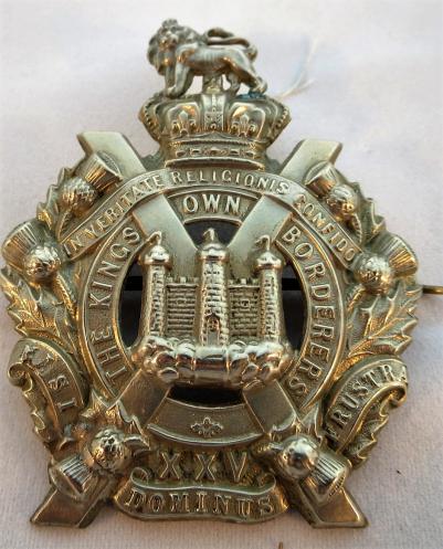 QVC 25th The Kings Own Borderers Large Glengarry Badge