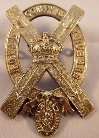 Royal Company of Archers (Kings Bodyguard for Scotland Cap Badge