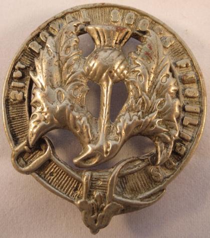 Royal Scots Fusiliers Victorian Pipers Badge to the 2nd Battalion