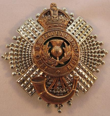 4th-5th Royal Scots Cross Belt Badge