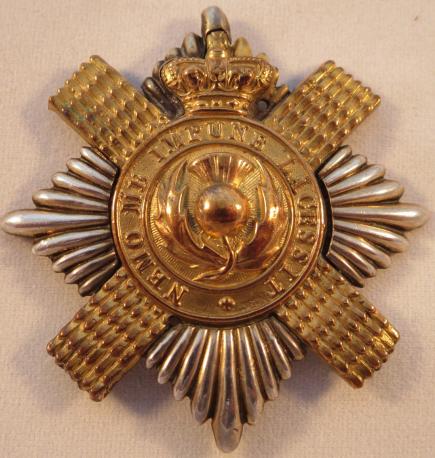 2nd Battalion The Royal Scots Bonnet Badge 1845