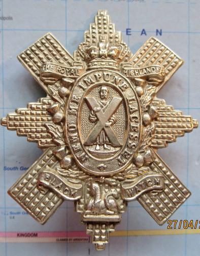 Black Watch Victorian O/Rs Glengarry Badge