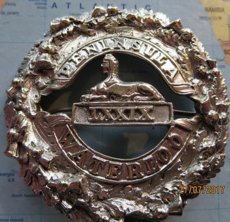 Cameron Highlanders Pre 1881  NCOs or Pipers Plaid Brooch