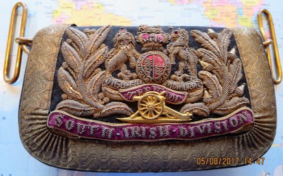 South Irish Division Militia Artillery Officers Despatch Pouch