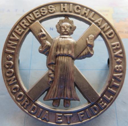 1st Inverness Highland Rifle Volunteers  O?Rs Glengarry badge