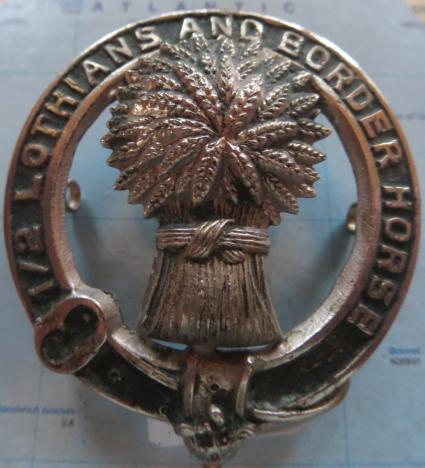 Pipers badge to the 1st-2nd Lothians and Border Horse