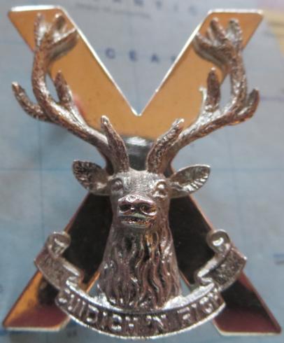 The Highland Brigade Officers Glengarry Badge 1959-1968