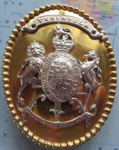 Georgian General Staff Officers Shoulder Belt Plate