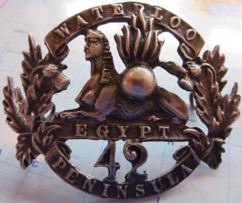 Black Watch Grenadier Company Pewter Bonnet Badge