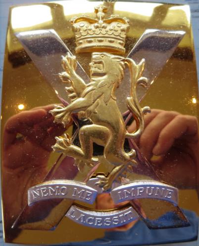 The Royal Regiment of Scotland Officers Shoulder Belt Plate