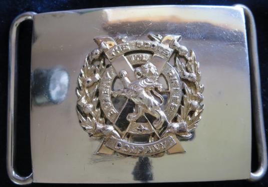 The Scottish Company The Bombay Volunteer Rifles Officers Waist Belt Plate
