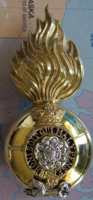 The Royal Fusiliers Victorian Foriegn Service Cap Badge
