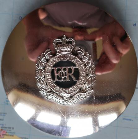 The Royal Engineers Pipers Plaid Brooch