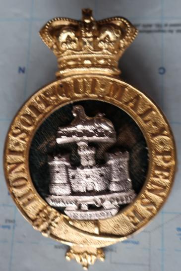 The Essex Regiment Victorian Officers Glengarry Badge