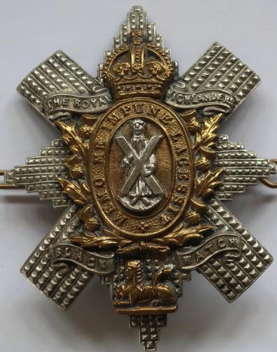 The Black Watch NCOs Glengarry badge