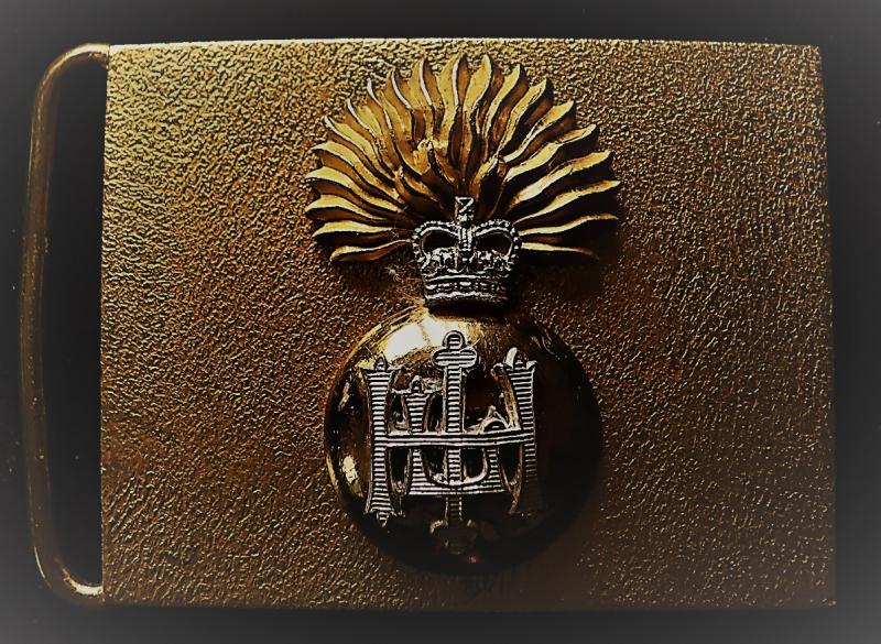 Royal Highland Fusiliers  Officers Waist Belt Plate