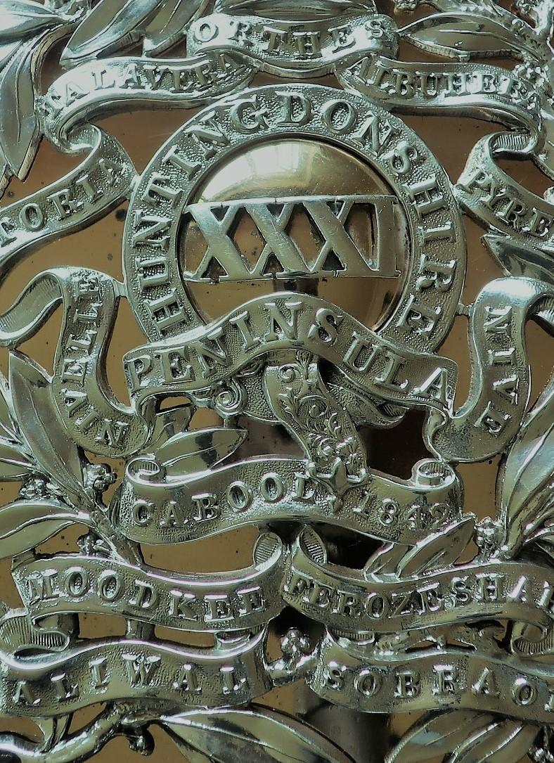 31st Foot The Huntingdonshire Regiment Officers Crimean period Shoulder Belt Plate