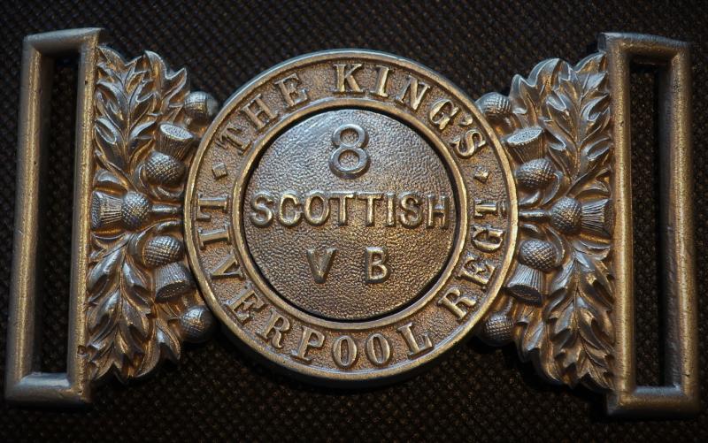 Victorian Liverpool Scottish (8th Vol Battalion) Kings Liverpool Regiment Officers