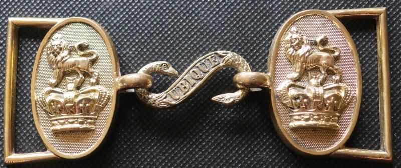 Senior Royal Artillery Victorian Officers Waist Belt Clasp