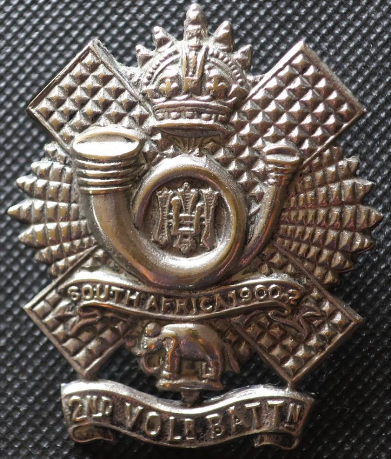 The Highland Light Infantry 2nd Volunteer Battalion Officers Glengarry Badge